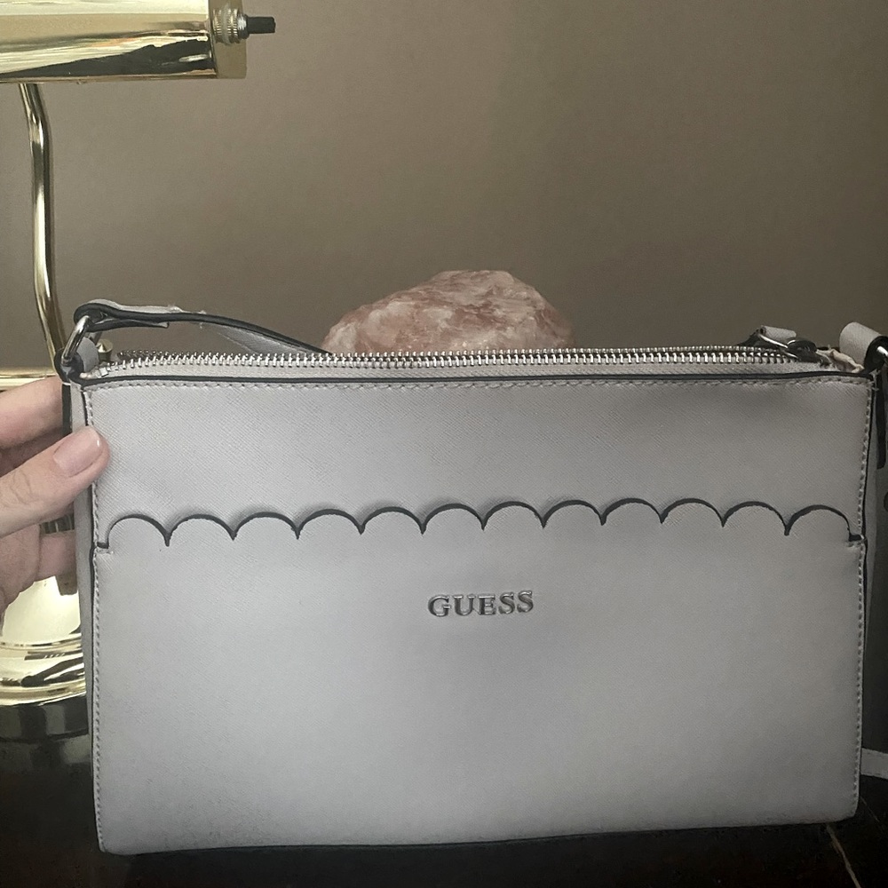 Guess grey tote